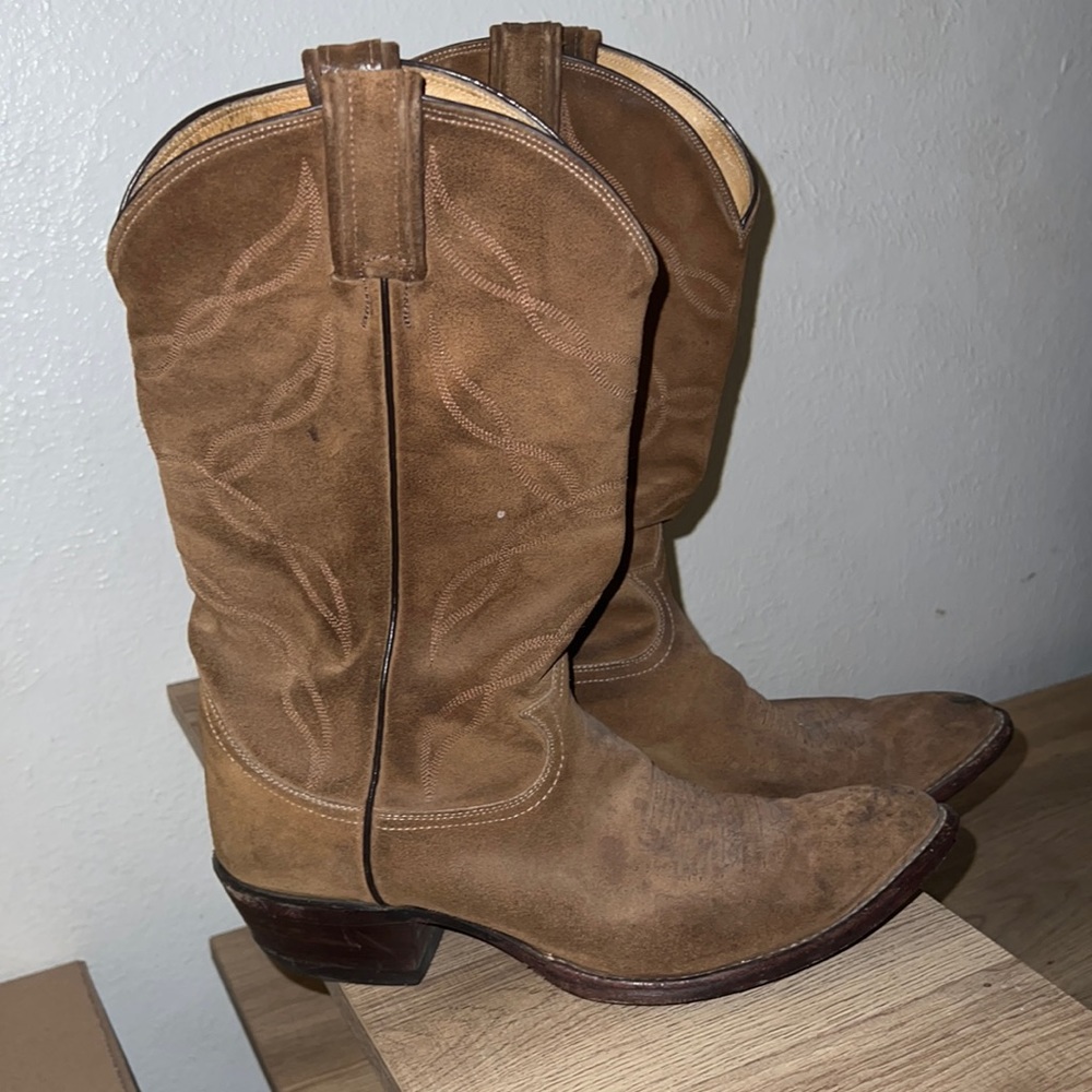 Tony Lama Brown Cowgirl Boot